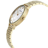 Emporio Armani Dress Analog Mother of Pearl Dial Gold Steel Strap Watch For Women - AR11007 Authentic Buy Shop Now
