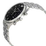 Emporio Armani Chronograph Black Dial Silver Steel Strap Watch For Men - AR11017 Authentic Buy Shop Now