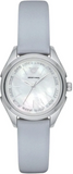 Emporio Armani Valeria Mother of Pearl Dial Blue Leather Strap Watch for Women - AR11032 Authentic Buy Shop Now