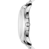 Emporio Armani Chronograph Quartz Blue Dial Silver Steel Strap Watch For Men - AR11082 Authentic Buy Shop Now