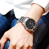 Emporio Armani Valente Chronograph Quartz Black Dial Silver Steel Strap Watch For Men - AR11083 Authentic Buy Shop Now
