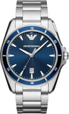 Emporio Armani Sigma Blue Dial Silver Steel Strap Watch for Men - AR11100 Authentic Buy Shop Now