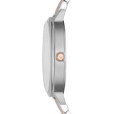 Emporio Armani Silver Sunray Dial Two Tone Steel Strap Watch For Women - AR11113 Authentic Buy Shop Now