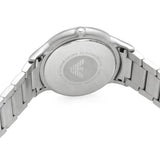 Emporio Armani Renato Quartz Black Dial Silver Steel Strap Watch For Men - AR11118 Authentic Buy Shop Now