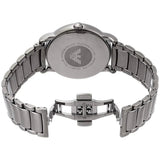 Emporio Armani Luigi Analog Grey Dial Grey Steel Strap Watch For Men - AR11155 Authentic Buy Shop Now