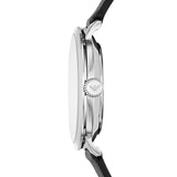 Emporio Armani Modern White Dial Black Leather Strap Watch For Women - AR11159 Authentic Buy Shop Now