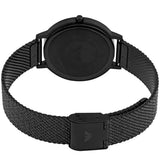 Emporio Armani Kappa Black Dial Black Mesh Strap Watch for Women - AR11252 Authentic Buy Shop Now