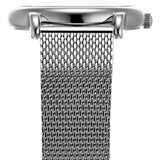 Emporio Armani Luigi Analog Black Dial Silver Mesh Bracelet Watch For Men - AR11272 Authentic Buy Shop Now
