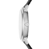 Emporio Armani Ruggero Grey Dial Black Leather Strap Watch for Men - AR11277 Authentic Buy Shop Now