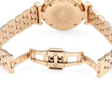 Emporio Armani Gianni T-Bar Mother of Pearl White Dial Two Tone Steel Watch for Women - AR11294 Authentic Buy Shop Now