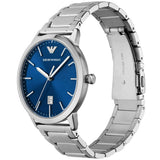 Emporio Armani Ruggero Blue Dial Silver Steel Strap Watch for Men - AR11311 Authentic Buy Shop Now