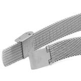 Emporio Armani Gianni T-Bar Quartz Mother of Pearl Dial Silver Mesh Bracelet Watch For Women - AR11319 Authentic Buy Shop Now