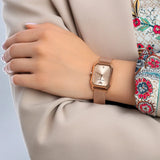 Emporio Armani Joy Quartz Rose Gold Dial Rose Gold Mesh Bracelet Watch For Women - AR11347 Authentic Buy Shop Now