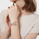 Emporio Armani Joy Quartz Rose Gold Dial Rose Gold Mesh Bracelet Watch For Women - AR11347 Authentic Buy Shop Now