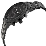 Emporio Armani Giovanni Chronograph Black Dial Black Steel Strap Watch For Men - AR11349 Authentic Buy Shop Now