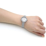 Emporio Armani Rosa Quartz White Dial Silver Steel Strap Watch For Women - AR11354 Authentic Buy Shop Now
