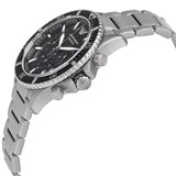 Emporio Armani Diver Chronograph Quartz Black Dial Silver Steel Strap Watch For Men - AR11360 Authentic Buy Shop Now
