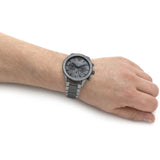 Emporio Armani Chronograph Grey Dial Two Tone Steel Strap Watch For Men - AR11391 Authentic Buy Shop Now