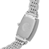 Emporio Armani Gianni T-Bar Quartz White Dial Silver Steel Strap Watch For Women - AR11405 Authentic Buy Shop Now