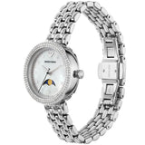 Emporio Armani Rosa Quartz Mother of Pearl Dial Silver Steel Strap Watch For Women - AR11461 Authentic Buy Shop Now