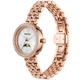 Emporio Armani Rosa Mother of Pearl Dial Rose Gold Steel Strap Watch For Women - AR11462 Authentic Buy Shop Now