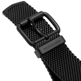 Emporio Armani Luigi Chronograph Green Dial Black Mesh Bracelet Watch For Men - AR11470 Authentic Buy Shop Now