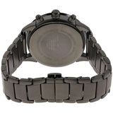 Emporio Armani Mario Chronograph White Dial Black Steel Strap Watch For Men - AR11471 Authentic Buy Shop Now