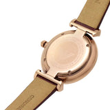 Emporio Armani Gianni T Bar Crystals Maroon Dial Maroon Leather Strap Watch for Women - AR11487 Authentic Buy Shop Now