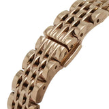 Emporio Armani Two Hand Diamonds Burgundy Dial Rose Gold Steel Strap Watch For Women - AR11488 Authentic Buy Shop Now