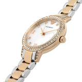 Emporio Armani Cleo Mother of Pearl Dial Two Tone Steel Strap Watch For Women - AR11499 Authentic Buy Shop Now