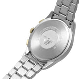 Emporio Armani Paolo Chronograph Grey Dial Two Tone Steel Strap Watch For Men - AR11527 Authentic Buy Shop Now