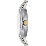 Emporio Armani Cleo Blue Dial Two Tone Steel Strap Watch for Women - AR11576 Authentic Buy Shop Now