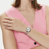 Emporio Armani Cleo Silver Dial Silver Mesh Strap Watch for Women - AR11584 Authentic Buy Shop Now