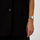 Emporio Armani Cleo Silver Dial Silver Mesh Strap Watch for Women - AR11584 Authentic Buy Shop Now