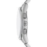 Emporio Armani Ruggero Chronograph Black Dial Silver Steel Strap Watch for Men - AR11691 Authentic Buy Shop Now