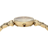 Emporio Armani Gianni T-Bar Brown Dial Gold Steel Strap Watch for Women - AR11703 Authentic Buy Shop Now