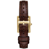 Emporio Armani Gianni T-Bar Brown Dial Brown Leather Strap Watch for Women - AR11705 Authentic Buy Shop Now