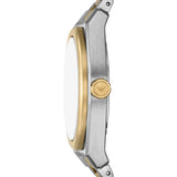 Emporio Armani Antonio Black Dial Two Tone Steel Strap Watch for Men - AR11715 Authentic Buy Shop Now