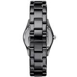 Emporio Armani Ceramica Quartz Black Dial Black Steel Strap Watch For Women - AR1402 Authentic Buy Shop Now