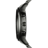 Emporio Armani Ceramica Chronograph Black Dial Black Steel Strap Watch For Men - AR1451 Authentic Buy Shop Now