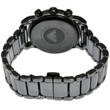 Emporio Armani Luigi Ceramic Chronograph Black Dial Black Strap Watch For Men - AR1509 Authentic Buy Shop Now