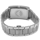 Emporio Armani Classic Analog Black Dial Silver Steel Strap Watch For Men - AR1608 Authentic Buy Shop Now