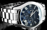 Emporio Armani Classic Blue Dial Silver Steel Strap Watch For Men - AR1635 Authentic Buy Shop Now