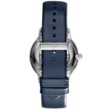 Emporio Armani Analog Quartz Blue Dial Blue Leather Strap Watch For Men - AR1647 Authentic Buy Shop Now