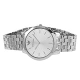 Emporio Armani Classic Quartz Silver Dial Silver Steel Strap Watch For Men - AR1745 Authentic Buy Shop Now