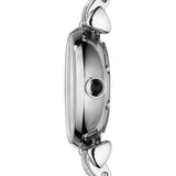 Emporio Armani Gianni T Bar Mother of Pearl Dial Silver Steel Strap Watch For Women - AR1688 Authentic Buy Shop Now