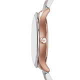 Emporio Armani Classic Silver Dial Two Tone Steel Strap Watch For Men - AR1839 Authentic Buy Shop Now