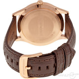Emporio Armani Beta Chronograph White Dial Brown Leather Strap Watch For Men - AR1915 Authentic Buy Shop Now