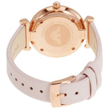 Emporio Armani Arianna Mother of Pearl Dial Pink Leather Strap Watch For Women - AR11199 Authentic Buy Shop Now