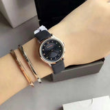 Emporio Armani Alpha XSmall Blue Dial Blue Leather Strap Watch for Women - AR2066 Authentic Buy Shop Now